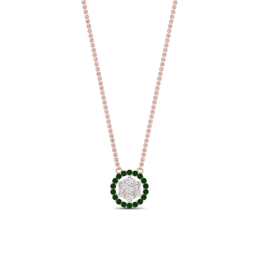 daisy-pendant-diamond-necklace-with-emerald-halo-in-FDPD10788-GEMGR-ANGLE1-NL-RG