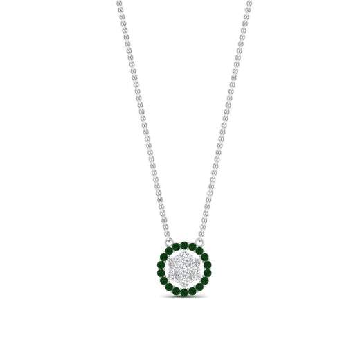 daisy-pendant-diamond-necklace-with-emerald-halo-in-FDPD10788-GEMGR-ANGLE1-NL-WG