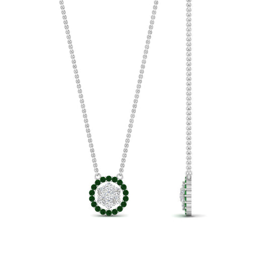 daisy-pendant-diamond-necklace-with-emerald-halo-in-FDPD10788-GEMGR-ANGLE1-NL-WG