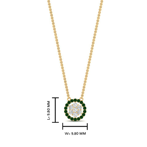 daisy-pendant-diamond-necklace-with-emerald-halo-in-FDPD10788-GEMGR-ANGLE1-NL-YG