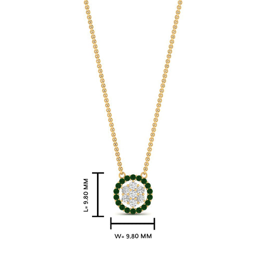 daisy-pendant-diamond-necklace-with-emerald-halo-in-FDPD10788-GEMGR-ANGLE1-NL-YG