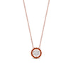Load image into Gallery viewer, daisy-pendant-diamond-necklace-with-orange-sapphire-halo-in-FDPD10788-GSAOR-ANGLE1-NL-RG