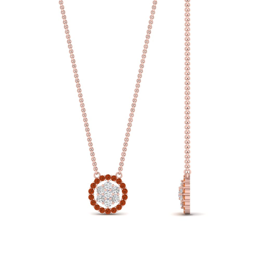 daisy-pendant-diamond-necklace-with-orange-sapphire-halo-in-FDPD10788-GSAOR-ANGLE1-NL-RG