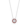 Load image into Gallery viewer, daisy-pendant-diamond-necklace-with-ruby-halo-in-FDPD10788-GRUDR-ANGLE1-NL-WG