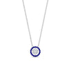Load image into Gallery viewer, daisy-pendant-diamond-necklace-with-sapphire-halo-in-FDPD10788-GSABL-ANGLE1-NL-WG