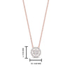 Load image into Gallery viewer, daisy-pendant-necklace-with-diamond-halo-in-FDPD10788-ANGLE1-NL-RG
