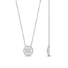 Load image into Gallery viewer, daisy-pendant-necklace-with-diamond-halo-in-FDPD10788-ANGLE1-NL-WG