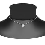 Load image into Gallery viewer, daisy-pendant-necklace-with-diamond-halo-in-FDPD10788-ANGLE1-NL-WG
