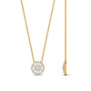 Load image into Gallery viewer, daisy-pendant-necklace-with-diamond-halo-in-FDPD10788-ANGLE1-NL-YG