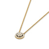 Load image into Gallery viewer, daisy-pendant-necklace-with-diamond-halo-in-FDPD10788-ANGLE1-NL-YG