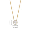 Load image into Gallery viewer, daisy-pendant-necklace-with-diamond-halo-in-FDPD10788-ANGLE1-NL-YG