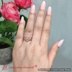 Load image into Gallery viewer, daisy-twisted-radiant-cut-lab-diamond-bridal-ring-set-In-14K-rose-gold-FD9986-FANCY2-NL-RG