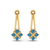 Load image into Gallery viewer, dangle-blue-topaz-sapphire-earring-jackets-in-yellow-gold-FDEAR787GICBLTOANGLE1-NL-YG.jpg