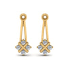 Load image into Gallery viewer, dangle-diamond-earring-jackets-in-yellow-gold-FDEAR787ANGLE1-NL-YG.jpg
