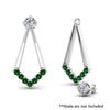 Load image into Gallery viewer, dangle-emerald-earring-jacket-in-white-gold-FDEAR61022GEMGR-NL-WG.jpg