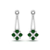 Load image into Gallery viewer, dangle-emerald-earring-jackets-in-white-gold-FDEAR787GEMGRANGLE1-NL-WG.jpg