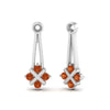Load image into Gallery viewer, dangle-orange-sapphire-earring-jackets-in-white-gold-FDEAR787GSAORANGLE1-NL-WG.jpg