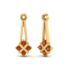 Load image into Gallery viewer, dangle-orange-sapphire-earring-jackets-in-yellow-gold-FDEAR787GSAORANGLE1-NL-YG.jpg