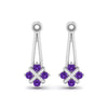 Load image into Gallery viewer, dangle-purple-topaz-sapphire-earring-jackets-in-white-gold-FDEAR787GVITOANGLE1-NL-WG.jpg
