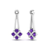 Load image into Gallery viewer, dangle-purple-topaz-sapphire-earring-jackets-in-white-gold-FDEAR787GVITOANGLE1-NL-WG.jpg
