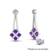 Load image into Gallery viewer, dangle-purple-topaz-sapphire-earring-jackets-in-white-gold-FDEAR787GVITOANGLE1-NL-WG.jpg