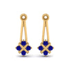 Load image into Gallery viewer, dangle-sapphire-earring-jackets-in-yellow-gold-FDEAR787GSABLANGLE1-NL-YG.jpg