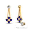 Load image into Gallery viewer, dangle-sapphire-earring-jackets-in-yellow-gold-FDEAR787GSABLANGLE1-NL-YG.jpg