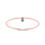 Load image into Gallery viewer, dangling-bezel-promise-blue-topaz-ring-in-rose-gold-FD9399RORGICBLTO-NL-RG.jpg
