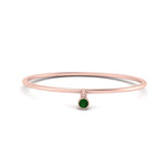 Load image into Gallery viewer, dangling-bezel-promise-emerald-ring-in-rose-gold-FD9399RORGEMGR-NL-RG.jpg
