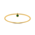 Load image into Gallery viewer, dangling-bezel-promise-emerald-ring-in-yellow-gold-FD9399RORGEMGR-NL-YG.jpg
