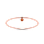 Load image into Gallery viewer, dangling-bezel-promise-orange-sapphire-ring-in-rose-gold-FD9399RORGSAOR-NL-RG.jpg
