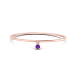 Load image into Gallery viewer, dangling-bezel-promise-purple-topaz-ring-in-rose-gold-FD9399RORGVITO-NL-RG.jpg
