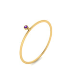 Load image into Gallery viewer, dangling-bezel-promise-purple-topaz-ring-in-yellow-gold-FD9399RORGVITO-NL-YG.jpg
