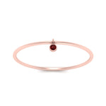 Load image into Gallery viewer, dangling-bezel-promise-ruby-ring-in-rose-gold-FD9399RORGRUDR-NL-RG.jpg
