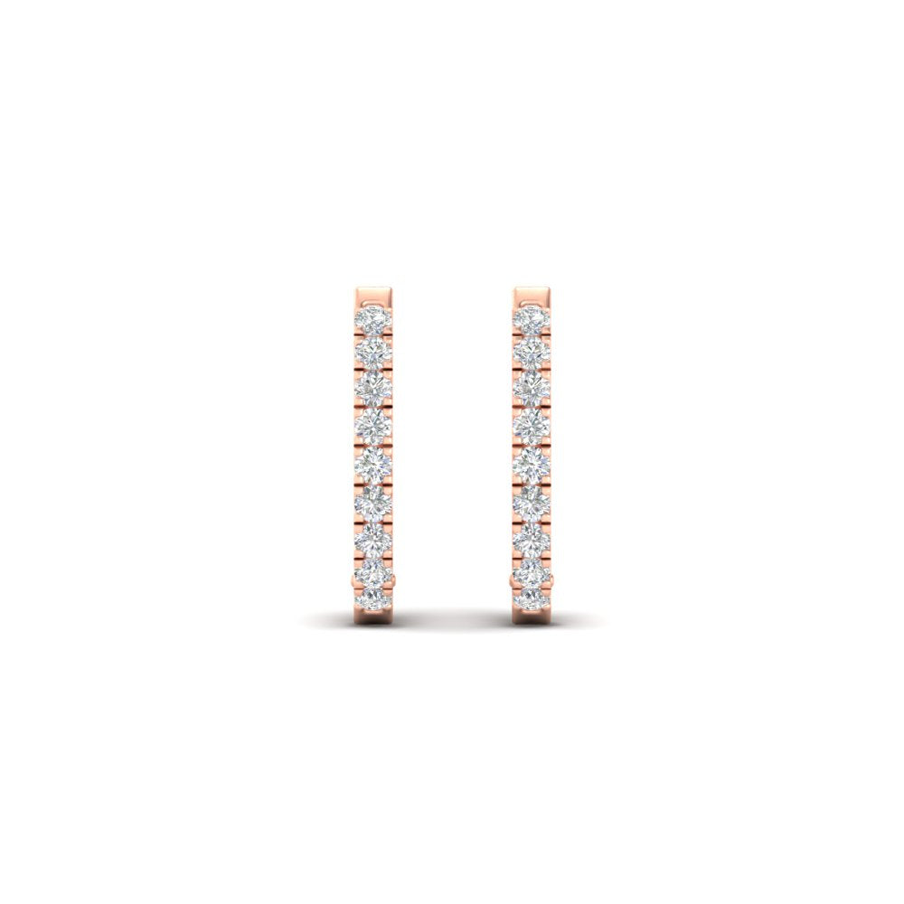 delicate-0.50-ct-diamond-huggie-hoop-earring-in-rose-gold-FDEAR11260ANGLE2-0.50-NL-RG