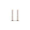 Thumbnail 5 - delicate-0.50-ct-diamond-huggie-hoop-earring-in-rose-gold-FDEAR11260ANGLE2-0.50-NL-RG