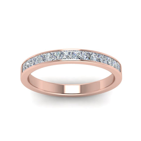 delicate-0.75-ct-princess-diamond-band-in-14K-rose-gold-FD8382-0.75CTBANGLE5-NL-RG