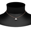 Load image into Gallery viewer, delicate-3-stone-mini-diamond-pendant-in-FDPD1129-0.30CT-NL-RG