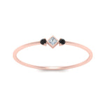 Load image into Gallery viewer, delicate-3-stone-stackable-band-with-black-diamond-in-rose-gold-FD9396RORGBLACK-NL-RG.jpg

