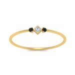 Load image into Gallery viewer, delicate-3-stone-stackable-band-with-black-diamond-in-yellow-gold-FD9396RORGBLACK-NL-YG.jpg
