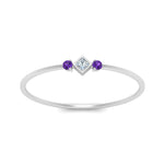 Load image into Gallery viewer, delicate-3-stone-stackable-diamond-band-with-blue-topaz-in-white-gold-FD9396RORGVITO-NL-WG.jpg
