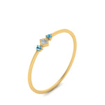 Load image into Gallery viewer, delicate-3-stone-stackable-diamond-band-with-blue-topaz-in-yellow-gold-FD9396RORGICBLTO-NL-YG.jpg

