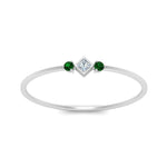 Load image into Gallery viewer, delicate-3-stone-stackable-diamond-band-with-emerald-in-white-gold-FD9396RORGEMGR-NL-WG.jpg
