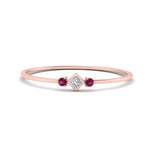 Load image into Gallery viewer, delicate-3-stone-stackable-diamond-band-with-pink-sapphire-in-rose-gold-FD9396RORGSADRPI-NL-RG.jpg
