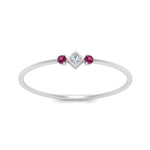 Load image into Gallery viewer, delicate-3-stone-stackable-diamond-band-with-pink-sapphire-in-white-gold-FD9396RORGSADRPI-NL-WG.jpg
