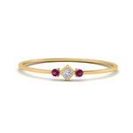 Load image into Gallery viewer, delicate-3-stone-stackable-diamond-band-with-pink-sapphire-in-yellow-gold-FD9396RORGSADRPI-NL-YG.jpg
