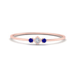Load image into Gallery viewer, delicate-3-stone-stackable-diamond-band-with-sapphire-in-rose-gold-FD9396RORGSABL-NL-RG.jpg
