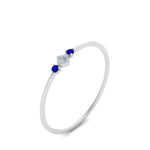 Load image into Gallery viewer, delicate-3-stone-stackable-diamond-band-with-sapphire-in-white-gold-FD9396RORGSABL-NL-WG.jpg
