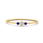 Load image into Gallery viewer, delicate-3-stone-stackable-diamond-band-with-sapphire-in-yellow-gold-FD9396RORGSABL-NL-YG.jpg

