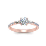Load image into Gallery viewer, Delicate Antique Pave Engagement Ring
